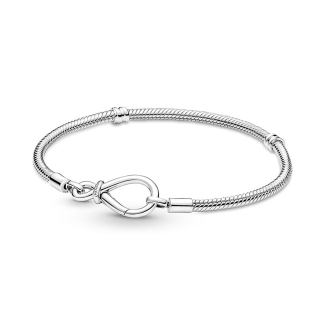 Pandora Moments Unendlichkeitsknoten Schlangen-Gliederarmband - 590792C00