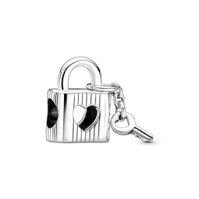 Pandora Moments Padlock & Heart Key Charm - 790095C01