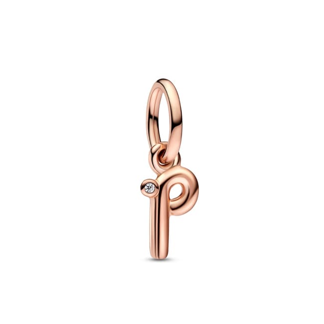 Pandora Rose Moments Charm Pendant Alphabet Lettre p - 782461C01