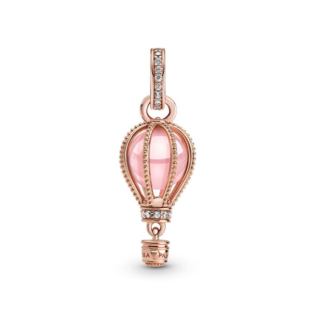 Pandora Rose Moments Sparkling Pink Hot Air Balloon Dangle Charm Pandora Rose Moments Sparkling Pink Hot Air Balloon Dangle Charm - 789434C01