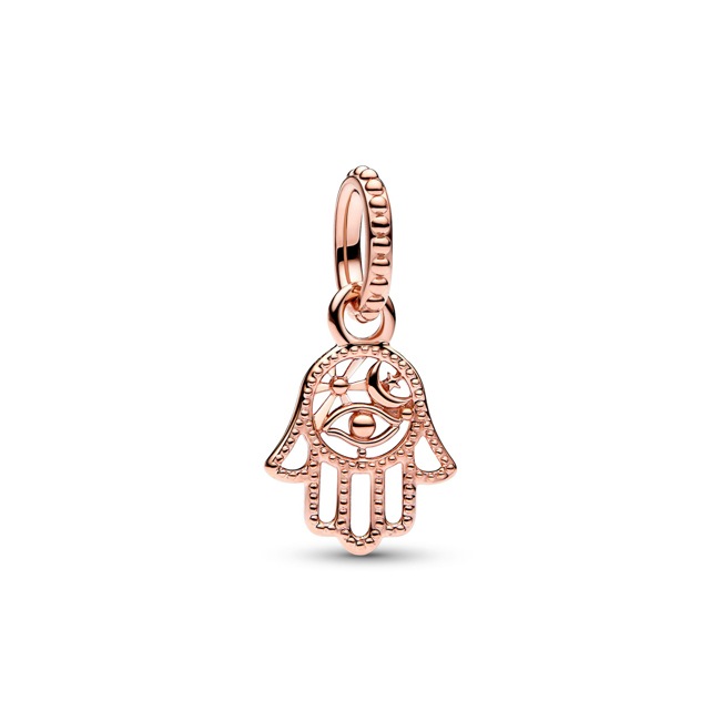 Pandora Rose Moments Protective Hamsa Hand Dangle Charm - 789144C00