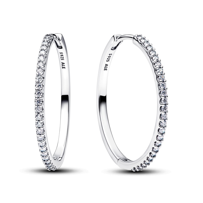 Pandora Timeless Funkelnde Creolen 925 Silber - 294650C01