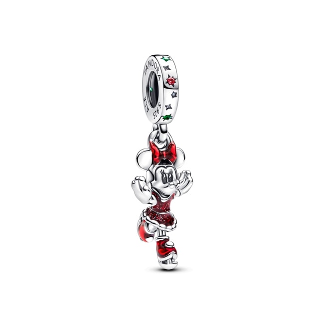 Pandora Moments x Disney Minnie Mouse Ice Skating Dangle Charm 925 Silver - 793530C01