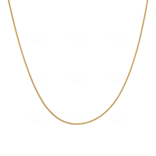 Panzerkette geschliffen 750/18 K Gelbgold 1.0mm Panzerkette geschliffen 750/18 K Gelbgold 1.0mm - CPA1001