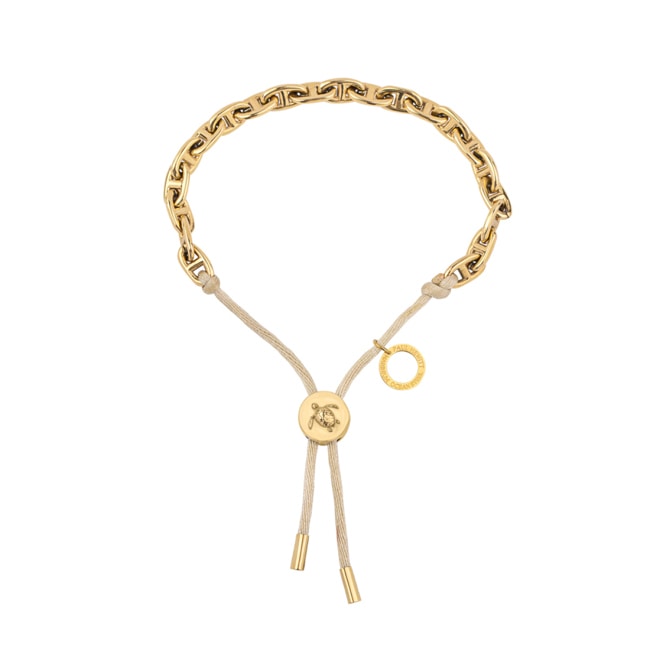 Paul Hewitt Armband Turtle Anchor Marinium Ocean Steel Gold / Sand - PH-FB-2059