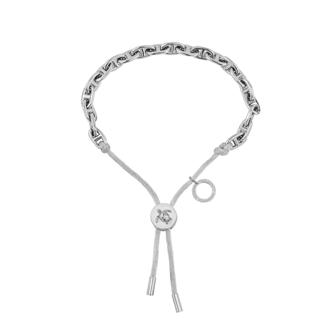 Paul Hewitt Armband Turtle Anchor Marinium Ocean Steel Silbrig / Grau - PH-FB-2051