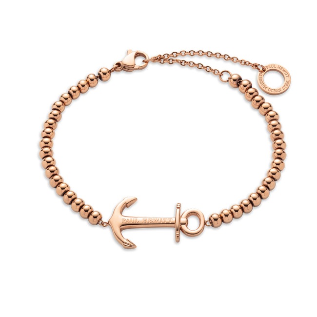 Paul Hewitt Armkette Anchor Beads Marinium Ocean Steel Rosé - PH-JE-0079