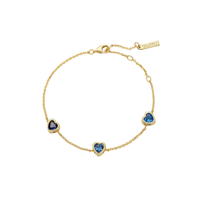 Paul Hewitt Bracelet Heart of the Sea Trio Argent 925 plaque or - PH-JE-2221