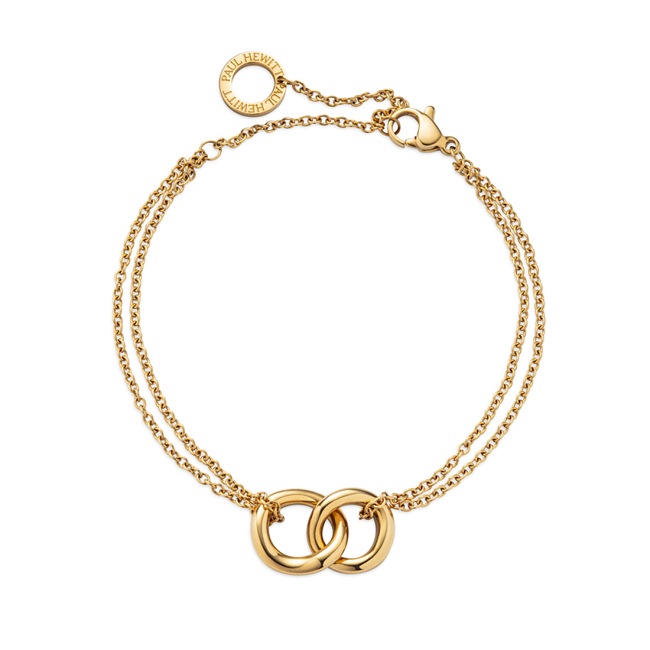 Paul Hewitt Bracelet Waves Doré - PH004414