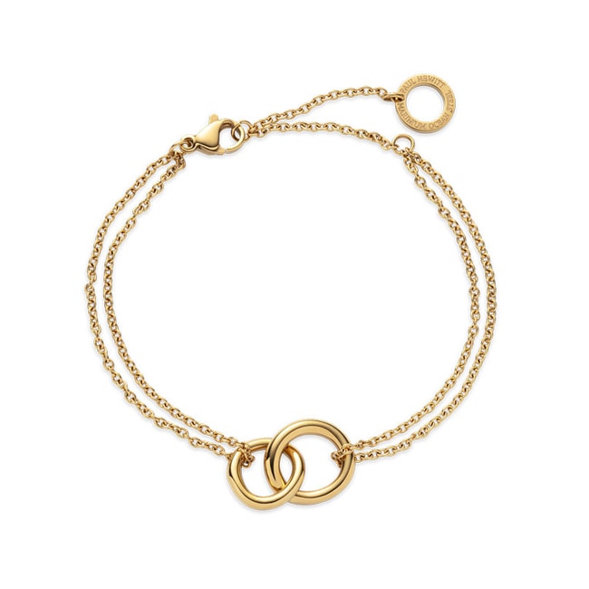 Paul Hewitt Armkette Waves Marinium Ocean Steel Goldig - PH-JE-0109