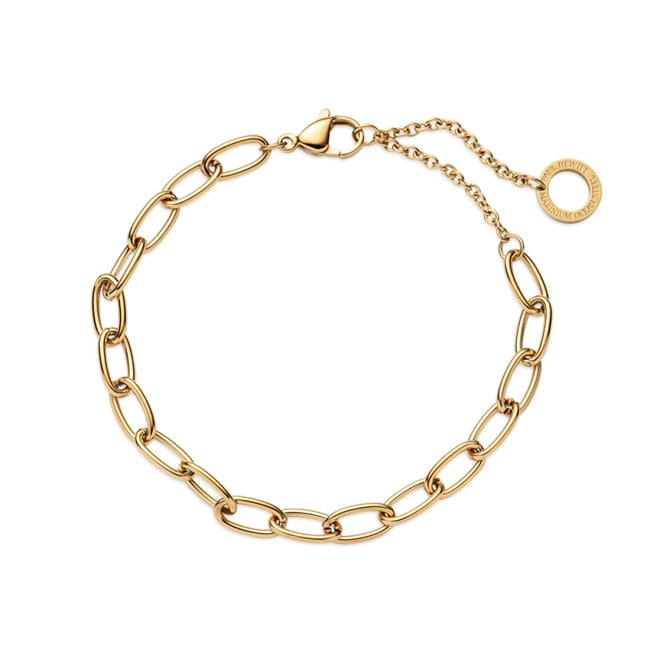 Paul Hewitt Charm-Bracelet Anchor Link Marinium Ocean Steel Gold - PH-JE-0450