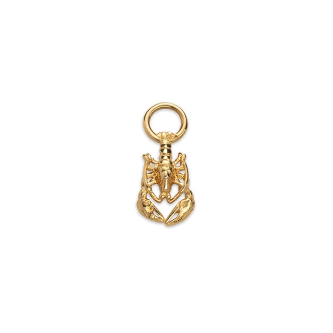 Paul Hewitt Charm Lobster Marinium Ocean Steel Doré - PH-JE-0438