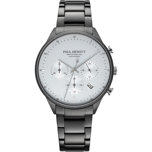Paul Hewitt Chrono Marinium Ocean Steel Black Ø 42 - PH-W-0298