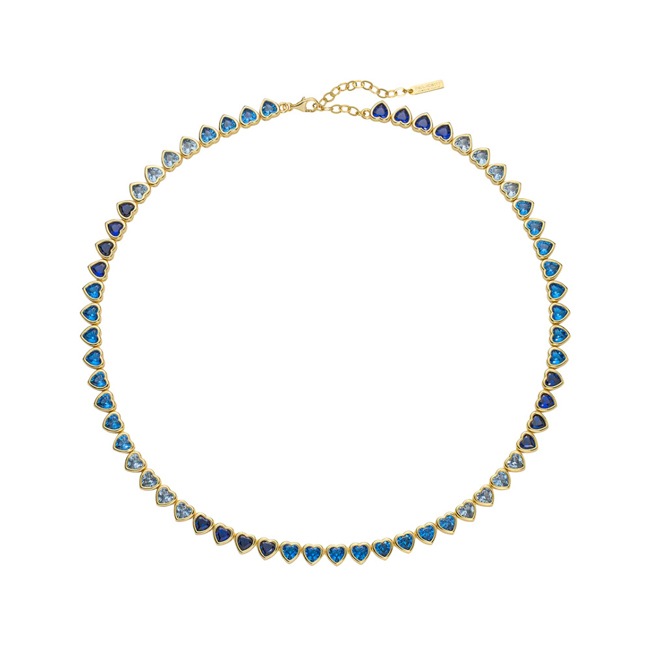 Paul Hewitt Collier Heart of the Sea Rainbow Argent 925 plaque or - PH-JE-2219