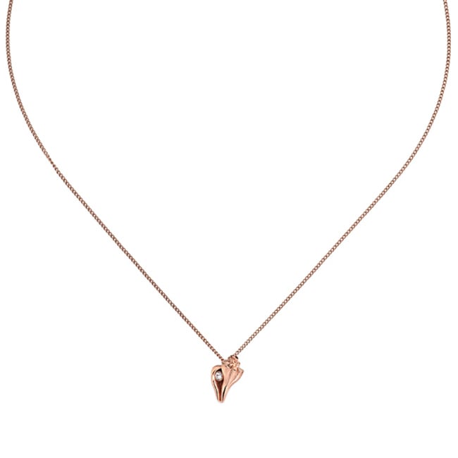 Paul Hewitt Necklace Sea Shell Marinium Ocean Steel Rose - PH-JE-0633