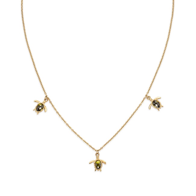 Paul Hewitt Collier Turtle Marinium Ocean Steel Doré - PH-JE-0155