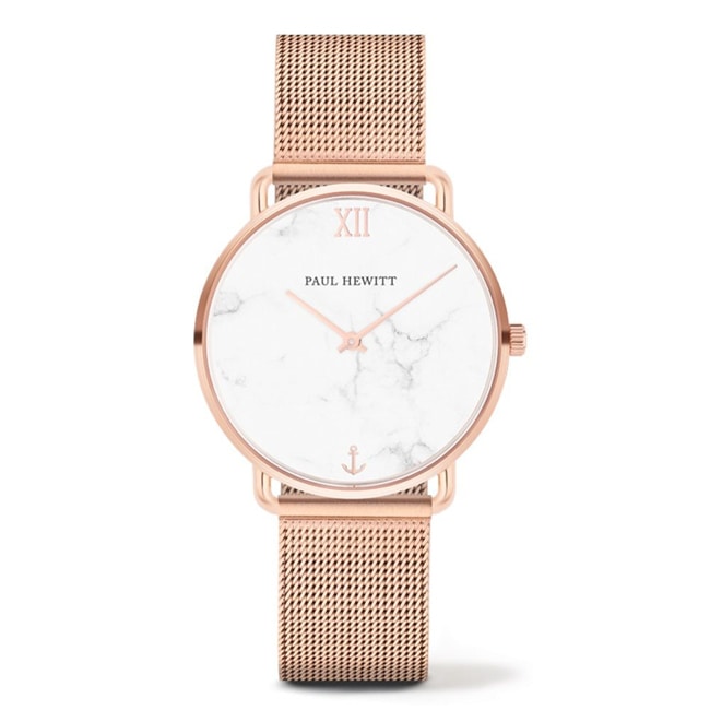 Paul Hewitt Miss Ocean Line Marble IP Rose Metal Ø 33 - PH-M-R-M-4S