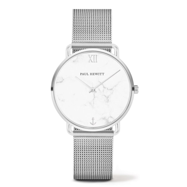 Paul Hewitt Miss Ocean Line Marble Metal Silver Ø 33 - PH-M-S-M-4S
