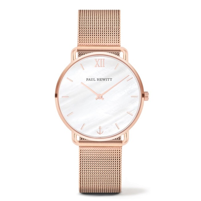 Paul Hewitt Miss Ocean Line Pearl IP Rose Metal Ø 33 - PH-M-R-P-4S