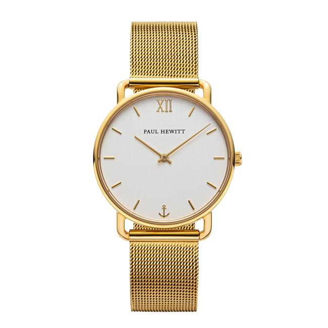 Paul Hewitt Miss Ocean Line White Sand IP Gold Ø 33 - PH004392