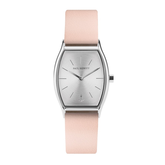 Paul Hewitt Modern Edge Line Silver Sunray Leather Nude Ø 30 - PH-T-S-SS-30S