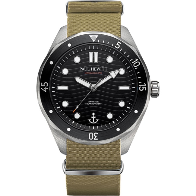 Paul Hewitt Ocean Diver Marinium Steel Nato Olive Ø 42 - PH-W-0486