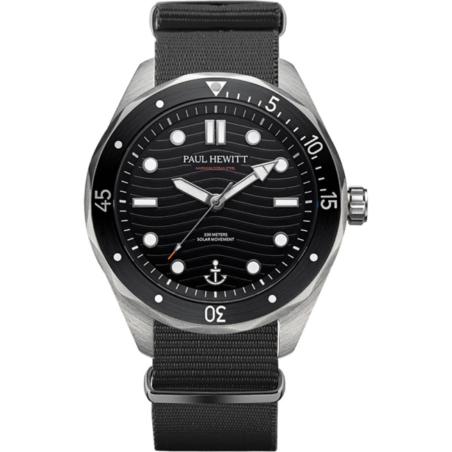 Paul Hewitt Ocean Diver Marinium Steel Nato Noir Ø 42 - PH-W-0487