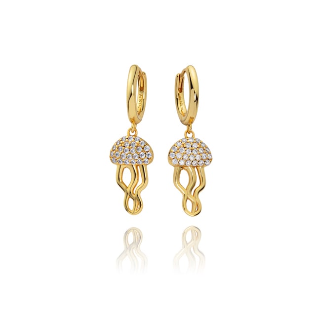 Paul Hewitt Boucles d'oreille Jellyfish Argent 925 Or vermeil - PH-JE-2074