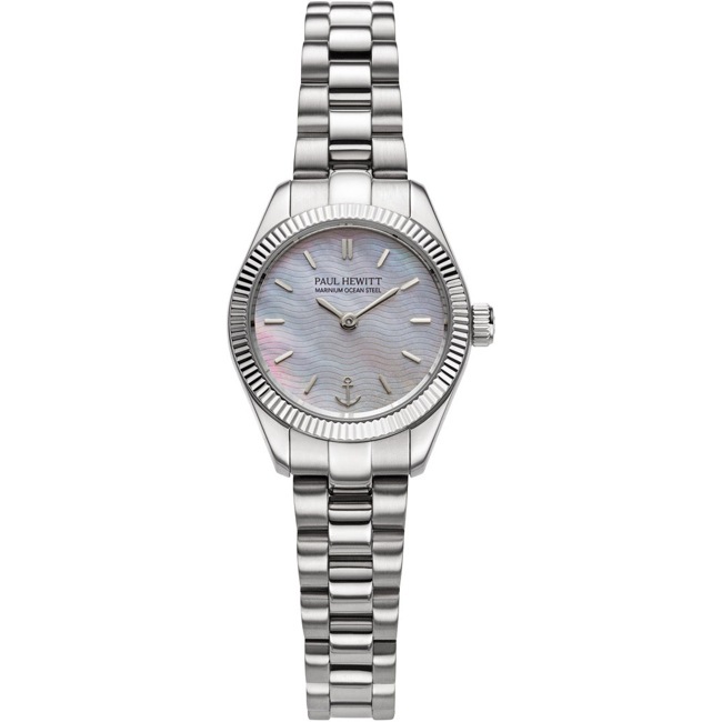 Paul Hewitt Petit Soleil Round Marinium Ocean Steel Ø 25 Silver / MOP Paul Hewitt Petit Soleil Round Marinium Ocean Steel Ø 25 Silver / MOP - PH-W-1185