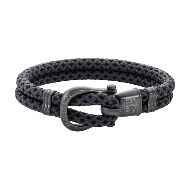 Paul Hewitt Phinity Gun Metal Shackle Nylon Noir-Gris - PH-SH-N-GM-BG