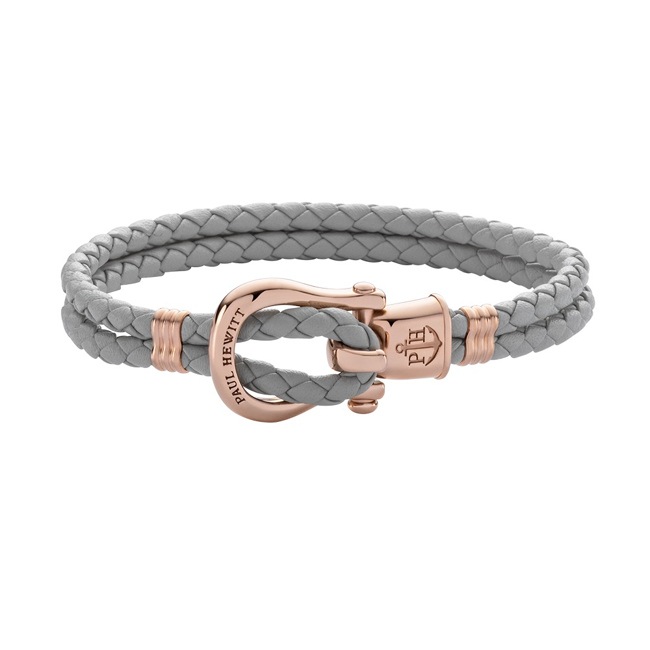 Paul Hewitt Phinity Shackle IP Roségold Grau - PH-FSH-L-R-GR