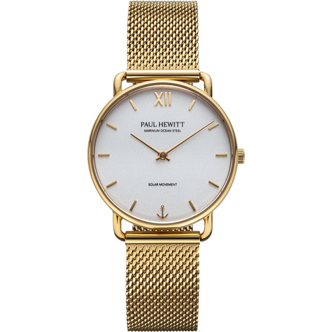 Paul Hewitt Sailor Line Marinium Ocean Steel Gold Ø 33 - PH-W-0316