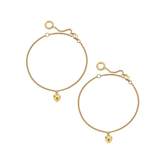 Paul Hewitt Jewellery Set Ocean Heart Mama Set Marinium Ocean Steel Gold - PH-JE-2284