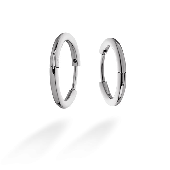 Paul Hewitt Treasures of the Sea Créoles Ocean Steel Argenté - PH-JE-0171