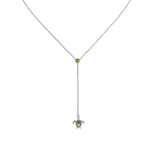 Paul Hewitt Y-Collier Turtle Marinium Ocean Steel Argenté - PH-JE-2048