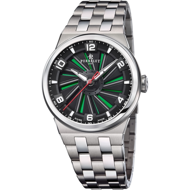 Perrelet Turbine 41 Full Titanium Green - A4066/3