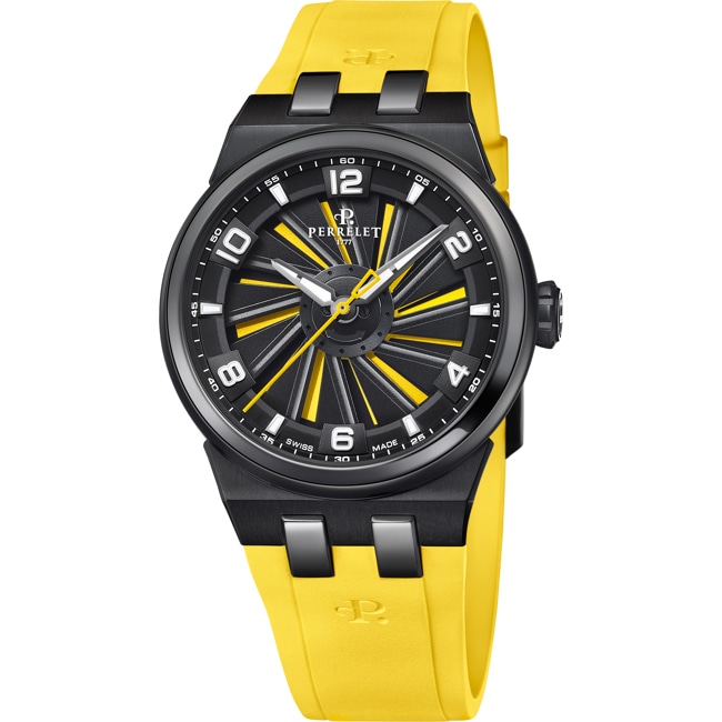 Perrelet Turbine 41 Titanium Yellow - A4067/1