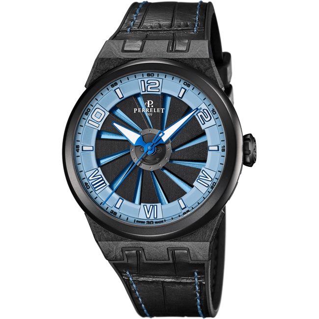 Perrelet Turbine Carbon Ice Blue - A4065/5