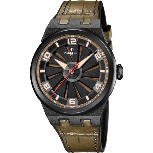 Perrelet Turbine Carbon Kaki - A4065/8