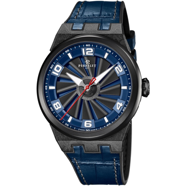 Perrelet Turbine Carbon Midnight Blue - A4065/2