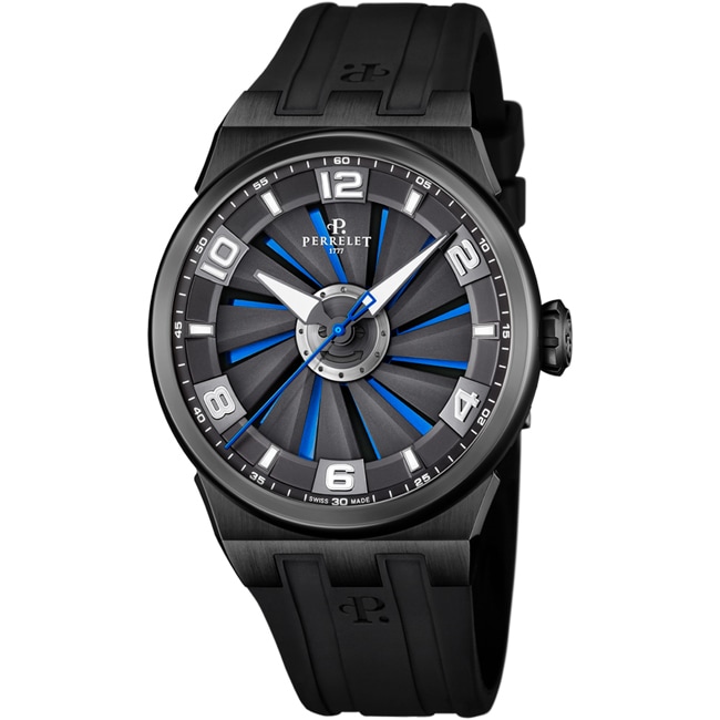 Perrelet Turbine Evo Black / Blue - A4063/BB