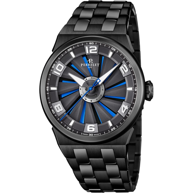 Perrelet Turbine Evo Black / Blue - A4063/2