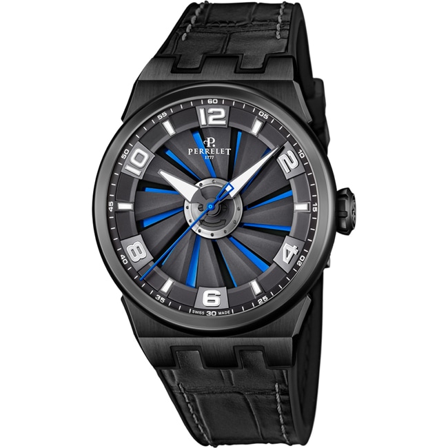 Perrelet Turbine Evo Black / Blue - A4063/B
