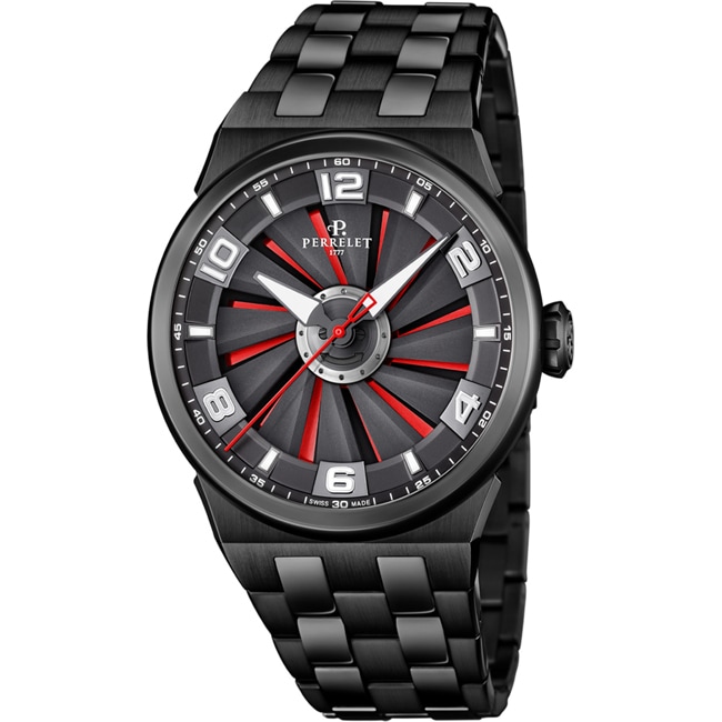 Perrelet Turbine Evo Black / Red - A4063/1