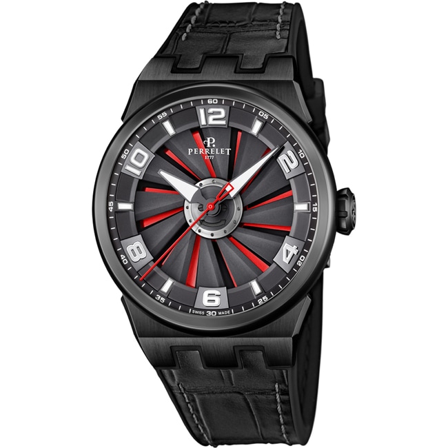 Perrelet Turbine Evo Black / Red - A4063/A