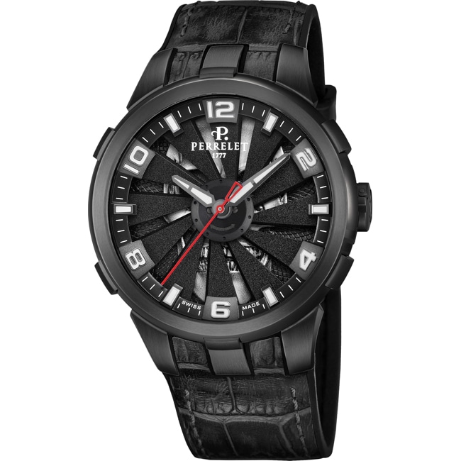 Perrelet Turbine Skull Black Limited Edition - A1093/S1
