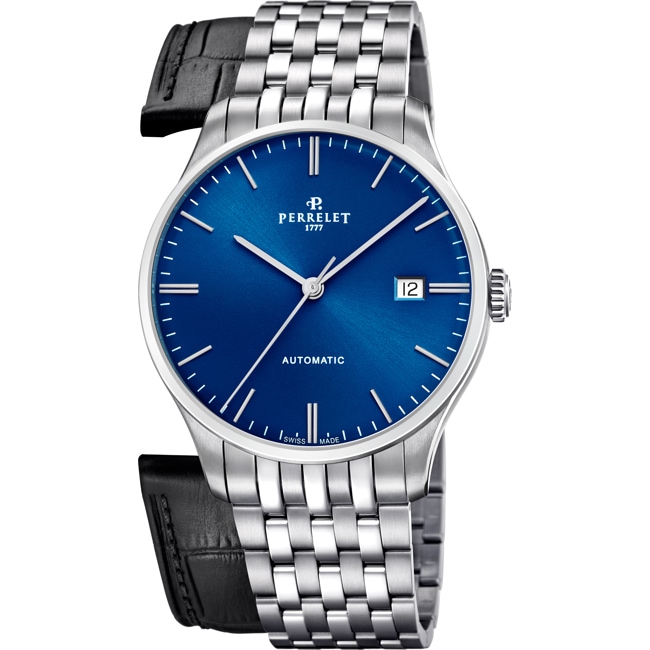 Perrelet Weekend 3 Hands Blue - A1300/8