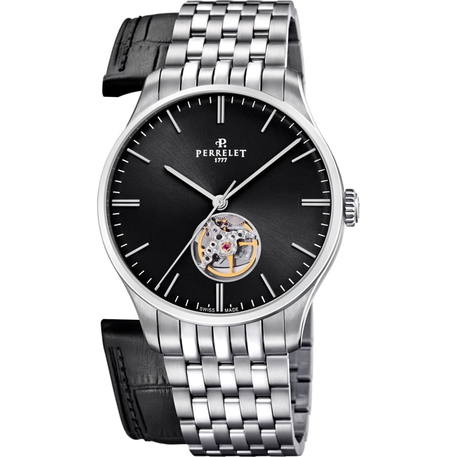Perrelet Weekend Open Heart Black - A1302/6