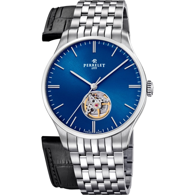 Perrelet Weekend Open Heart Blue - A1302/4