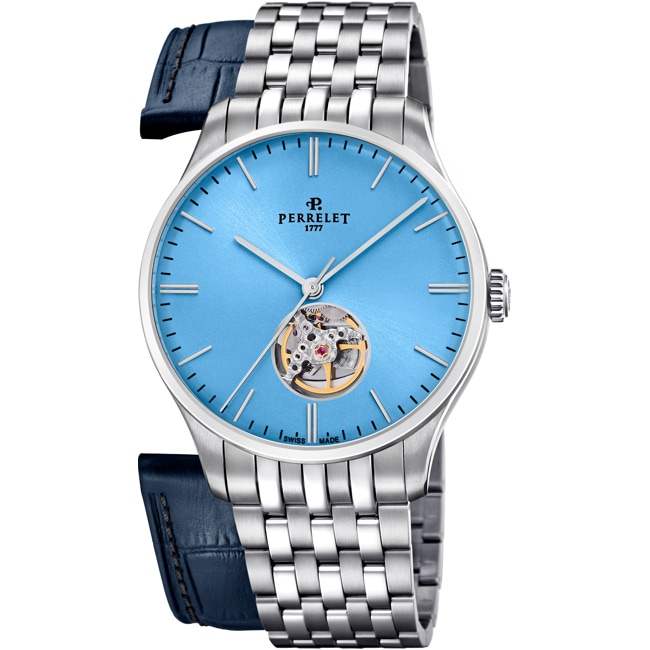 Perrelet Weekend Open Heart Ice Blue - A1302/9